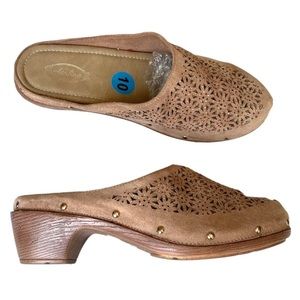 Atalina Wedge Sandals Lazer Cut Sequin Slip On